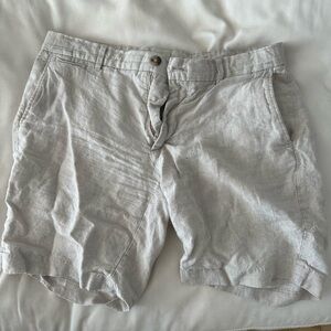 Mango linen shorts (men)